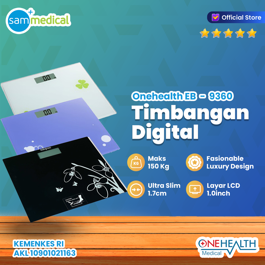 [120231092] One Health Timbangan Digital EB 9360