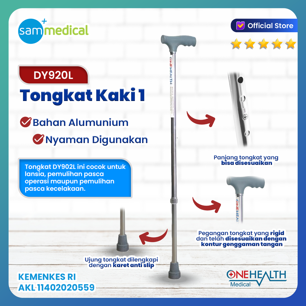 [120231110] One Health Tongkat Kaki 1 DY920L