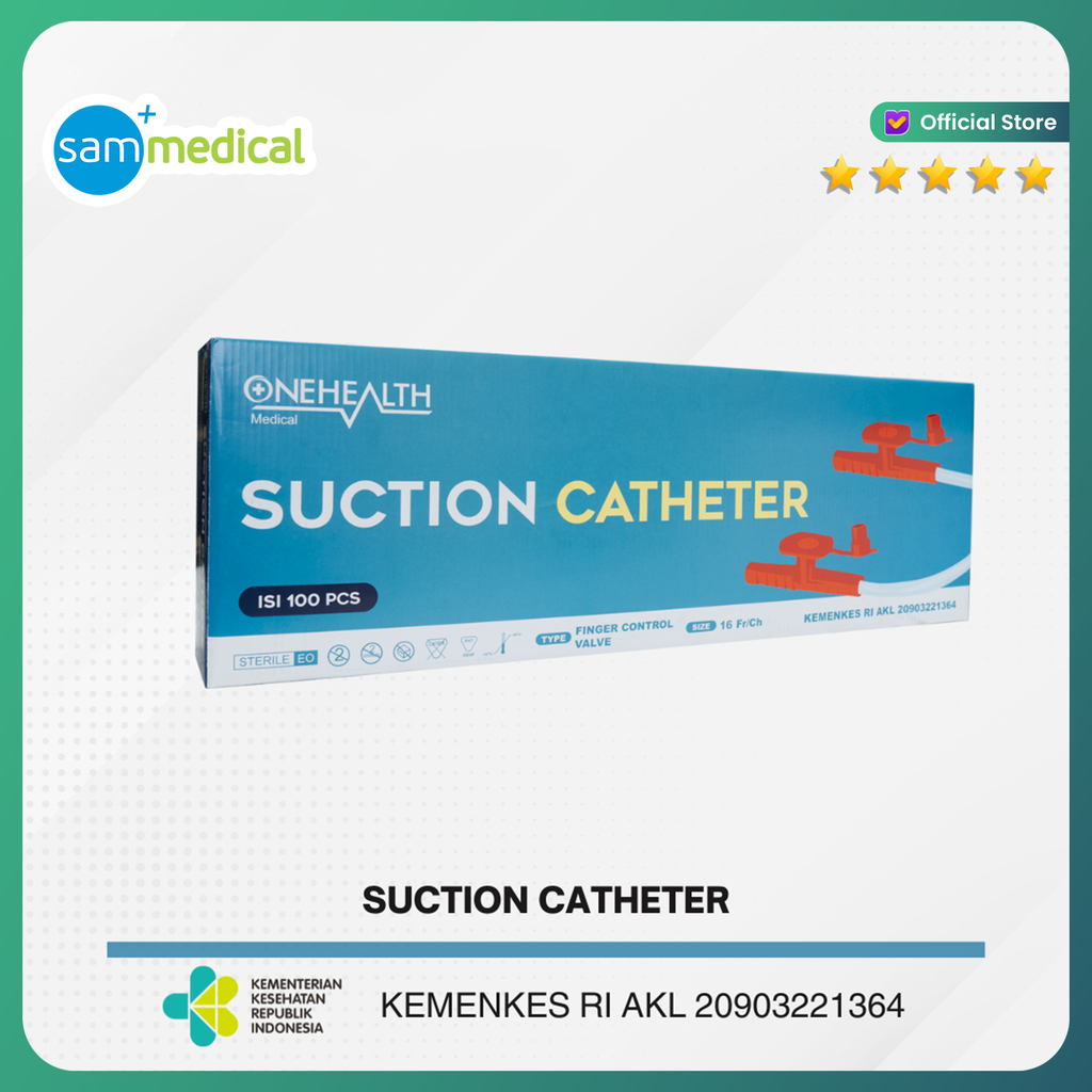One Health Suction Catheter No 10