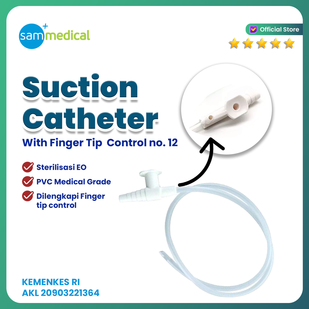 One Health Suction Catheter No 12