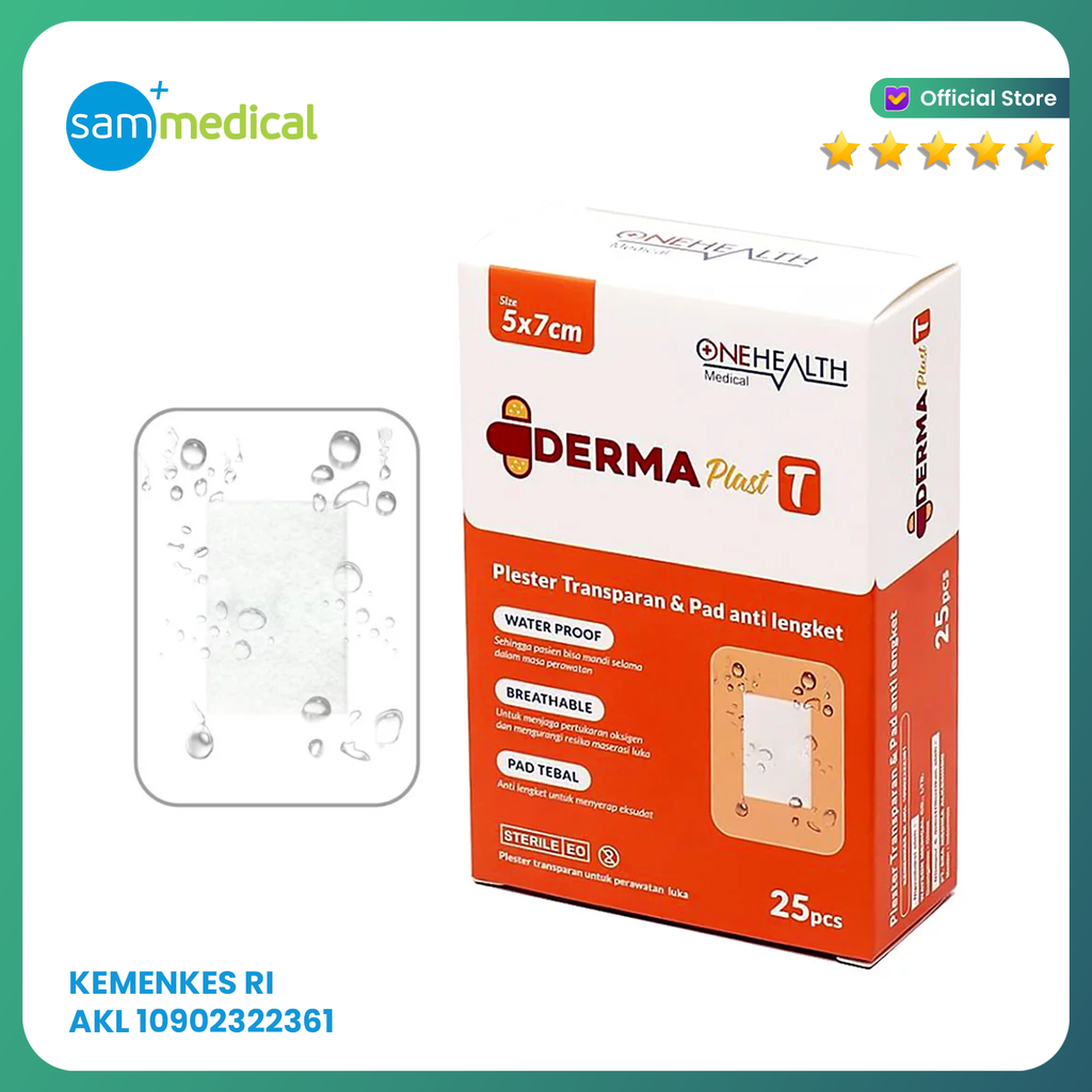 One Health Dermaplast T 5 X 7 CM 