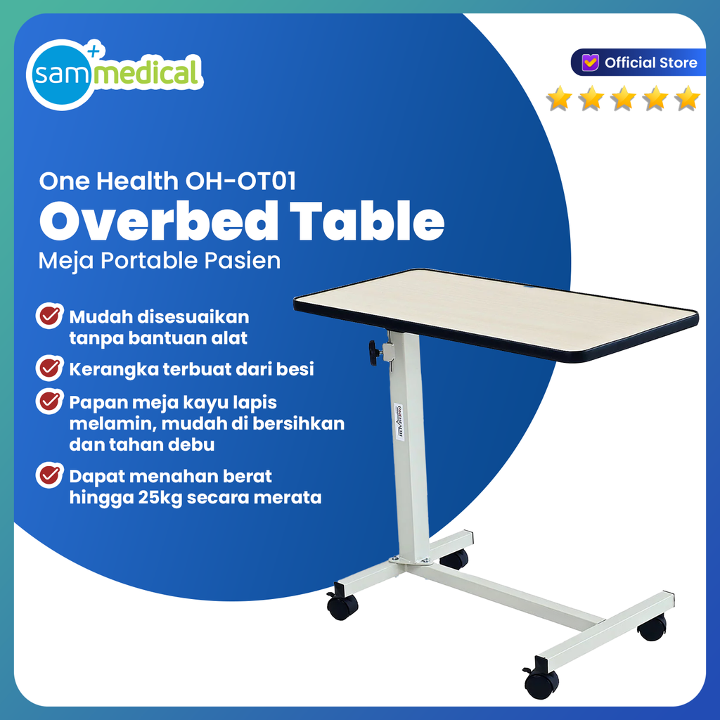 [120231356] One Health Overbed Table OH-OT01