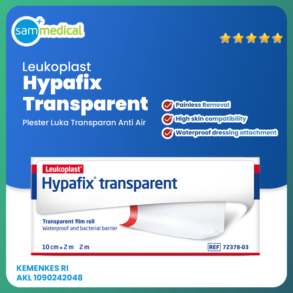 [120231358] BSN Hypafix Transparent 10cmx2m