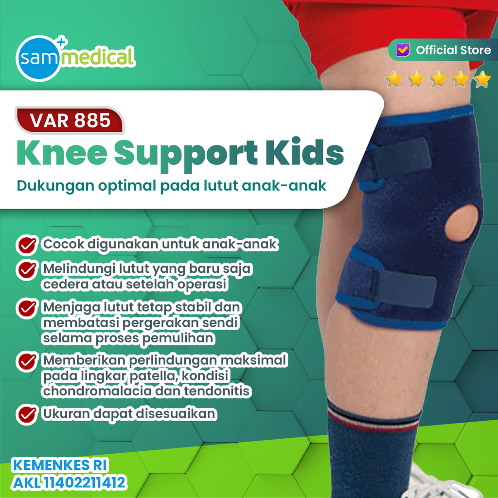 Variteks Kids Open Knee Support VAR 885
