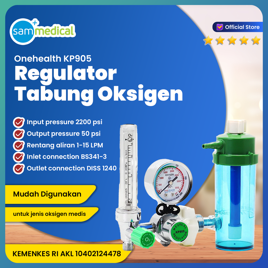 [120231402] One Health Regulator Oksigen KP905