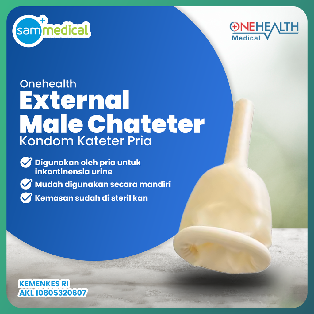 [120231419] One Health Condom Cathether /Male External Catheter M@pcs