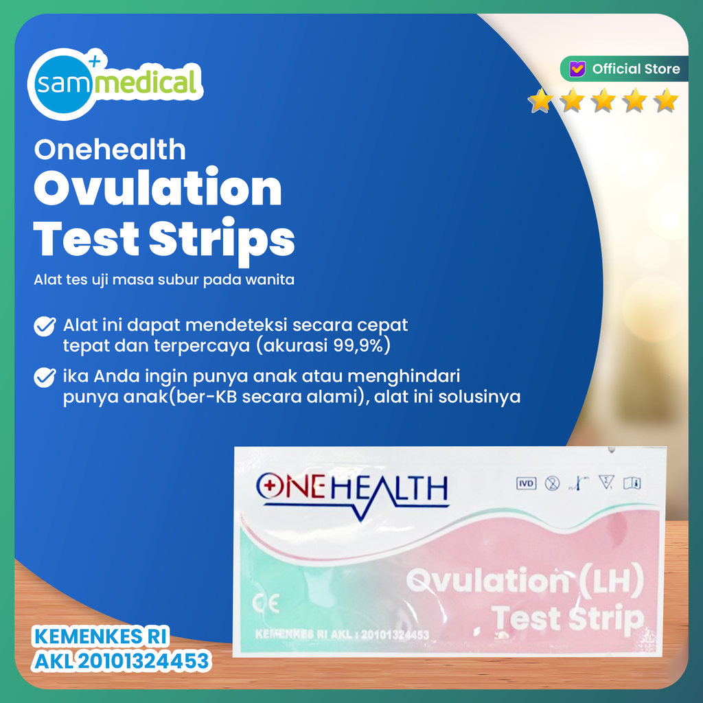 [120231448] One health Ovulation Test Strip@Pcs