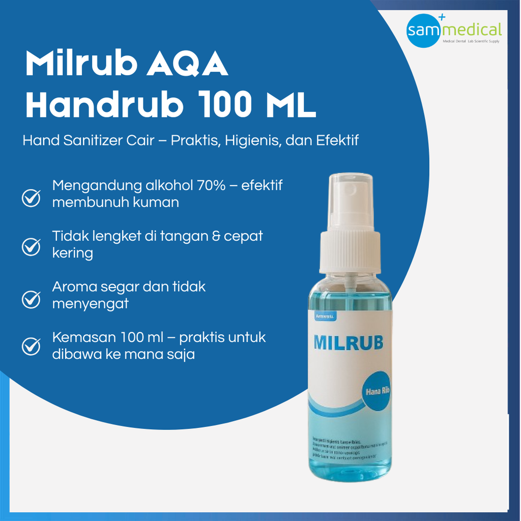 [120231504] Milrub AQA Handrub 100 ML