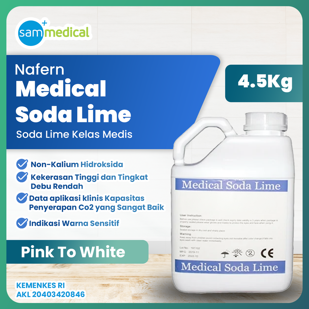 [120231545] Nafern Soda Lime 4.5 Kg