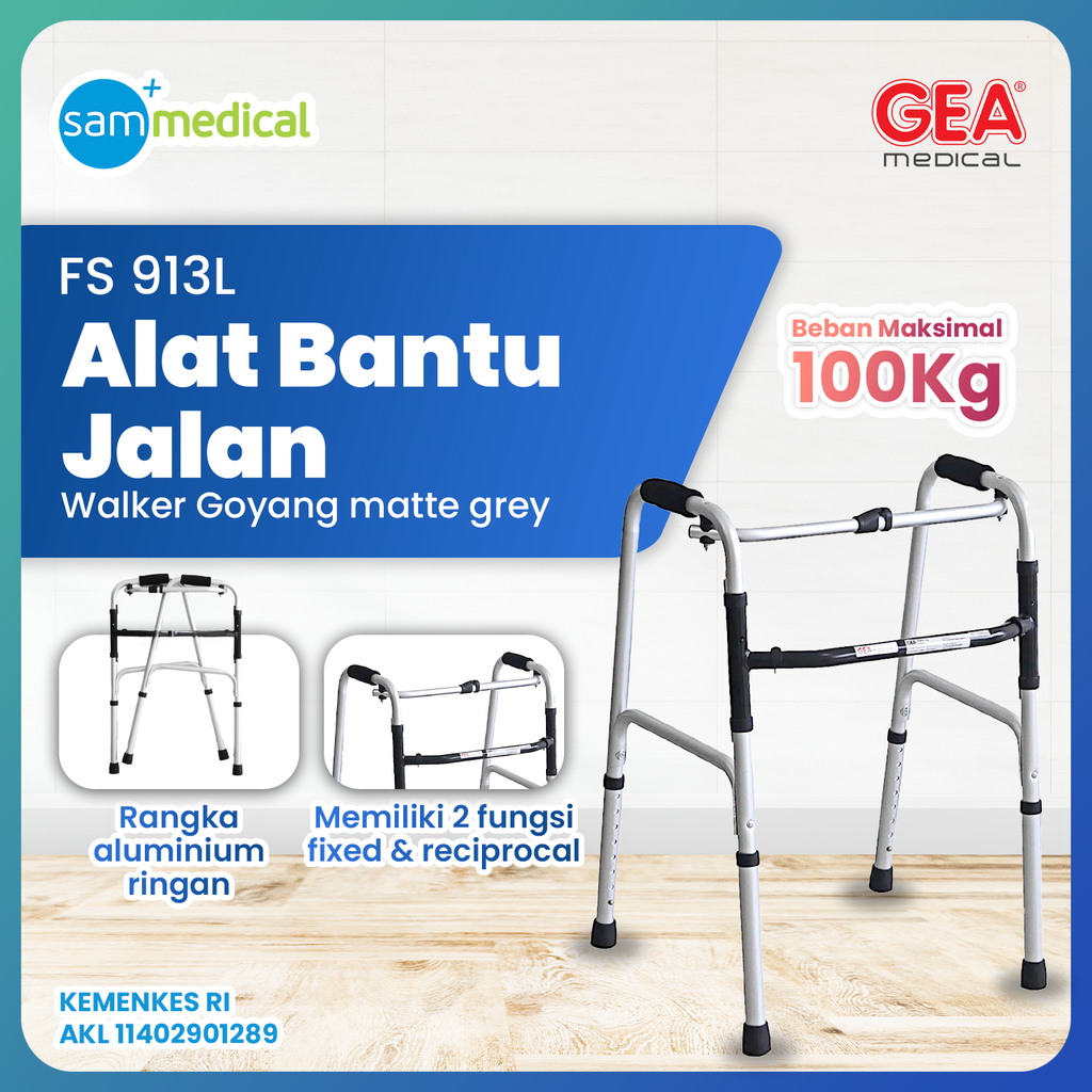 GEA Walker Goyang Matte Steel Grey FS 913L