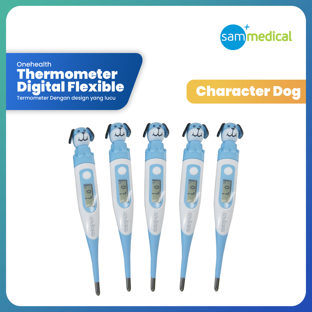 One Health Digital Thermometer Flexible - Dog DT-111G
