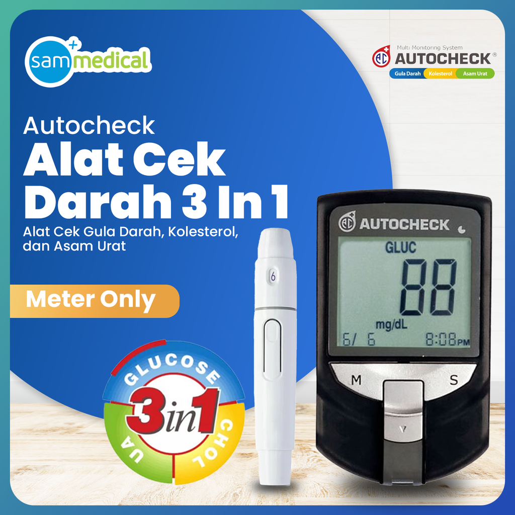 [120231596] Autocheck 3 in 1 Meter Only