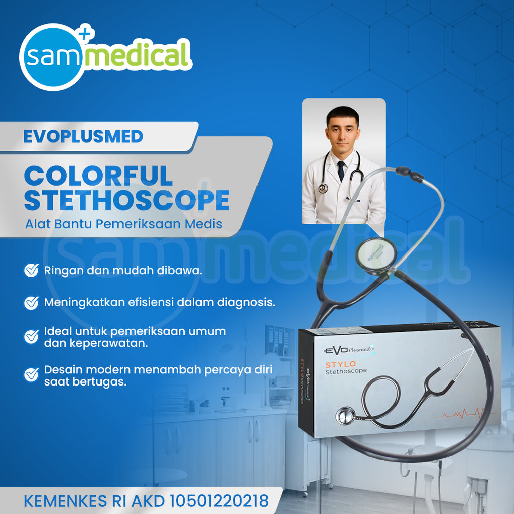 [120231628] Evo Stethoscope Stylo Black