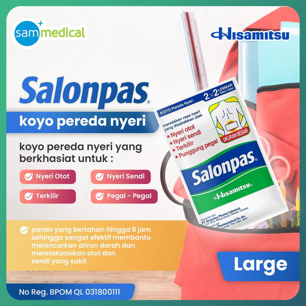 [120231633] Salonpas Koyo Large@4 Lembar