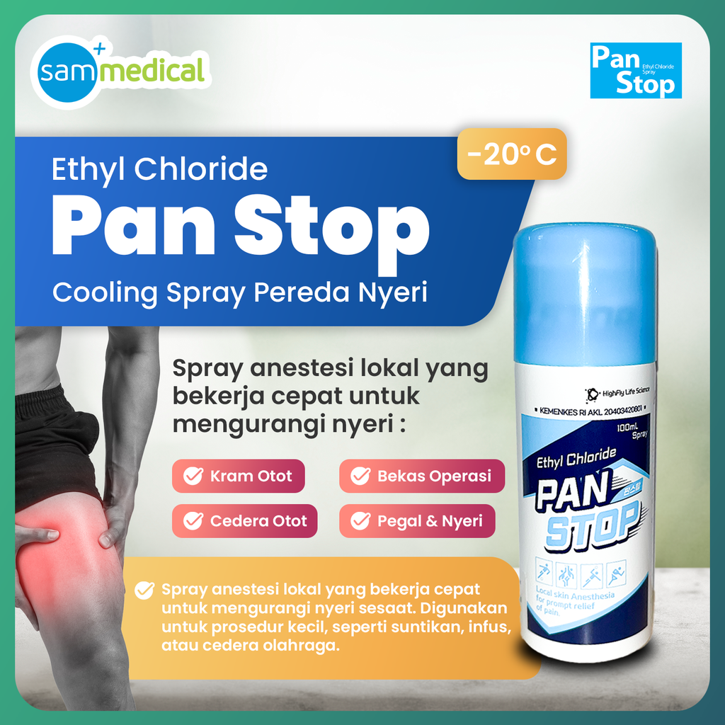 Pan Stop Ethyl Chloride Spray