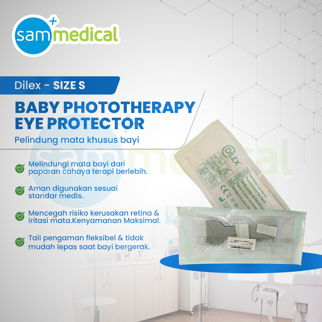 [120231677] Dilex Baby Phototeraphy Eye Protector Size S