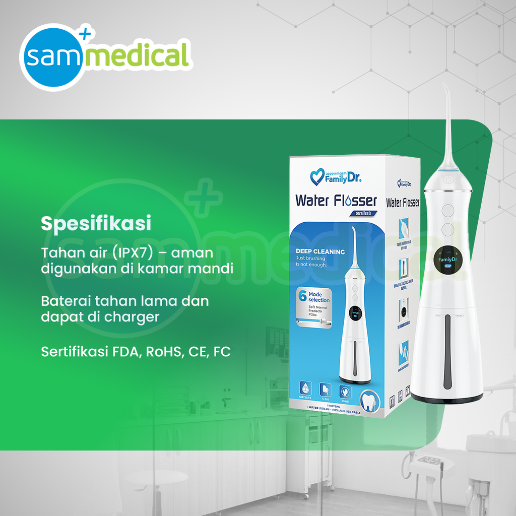 [120231712] Family Dr Water Flosser Portable AR-W-15 Pro