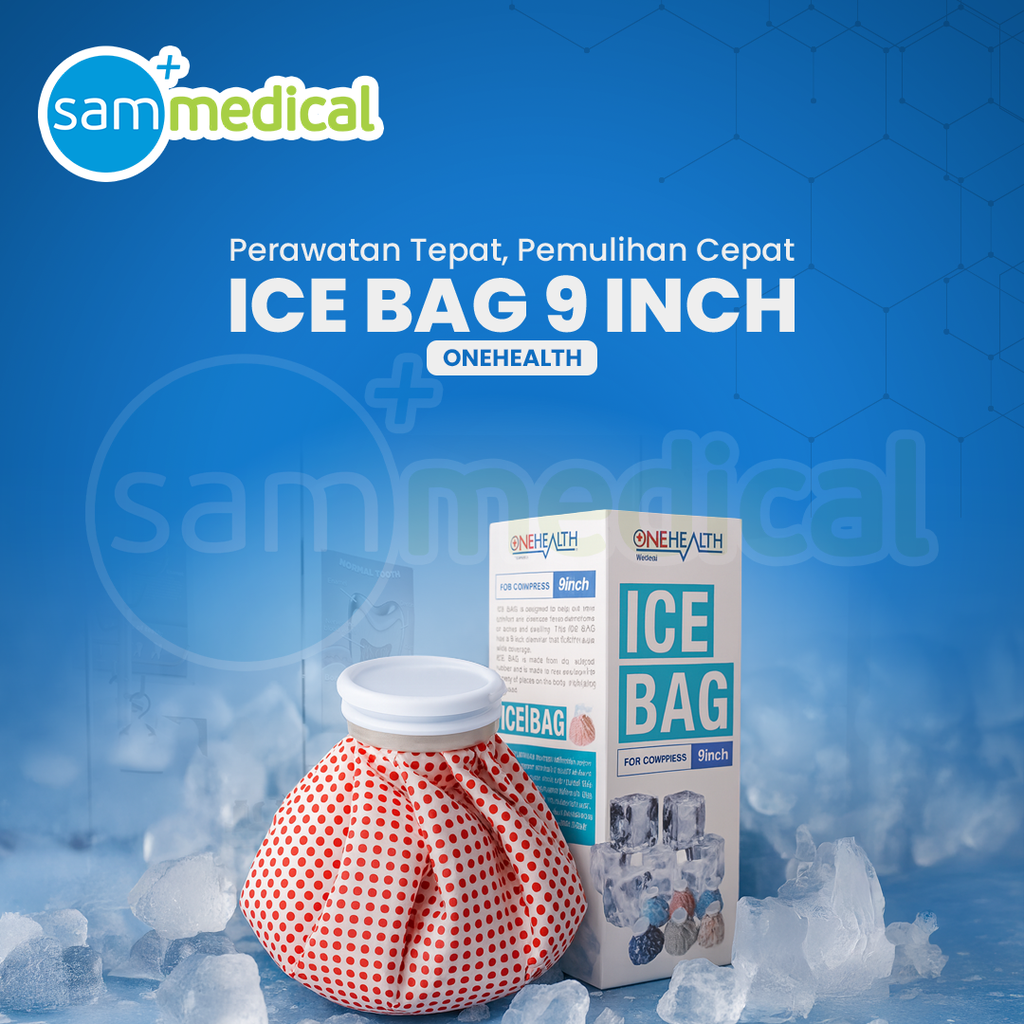 One Health Ice Bag Kompres Warna 9"