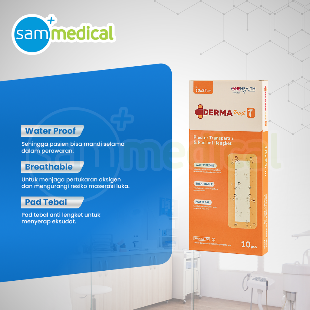 One Health Dermaplast T 10x25cm