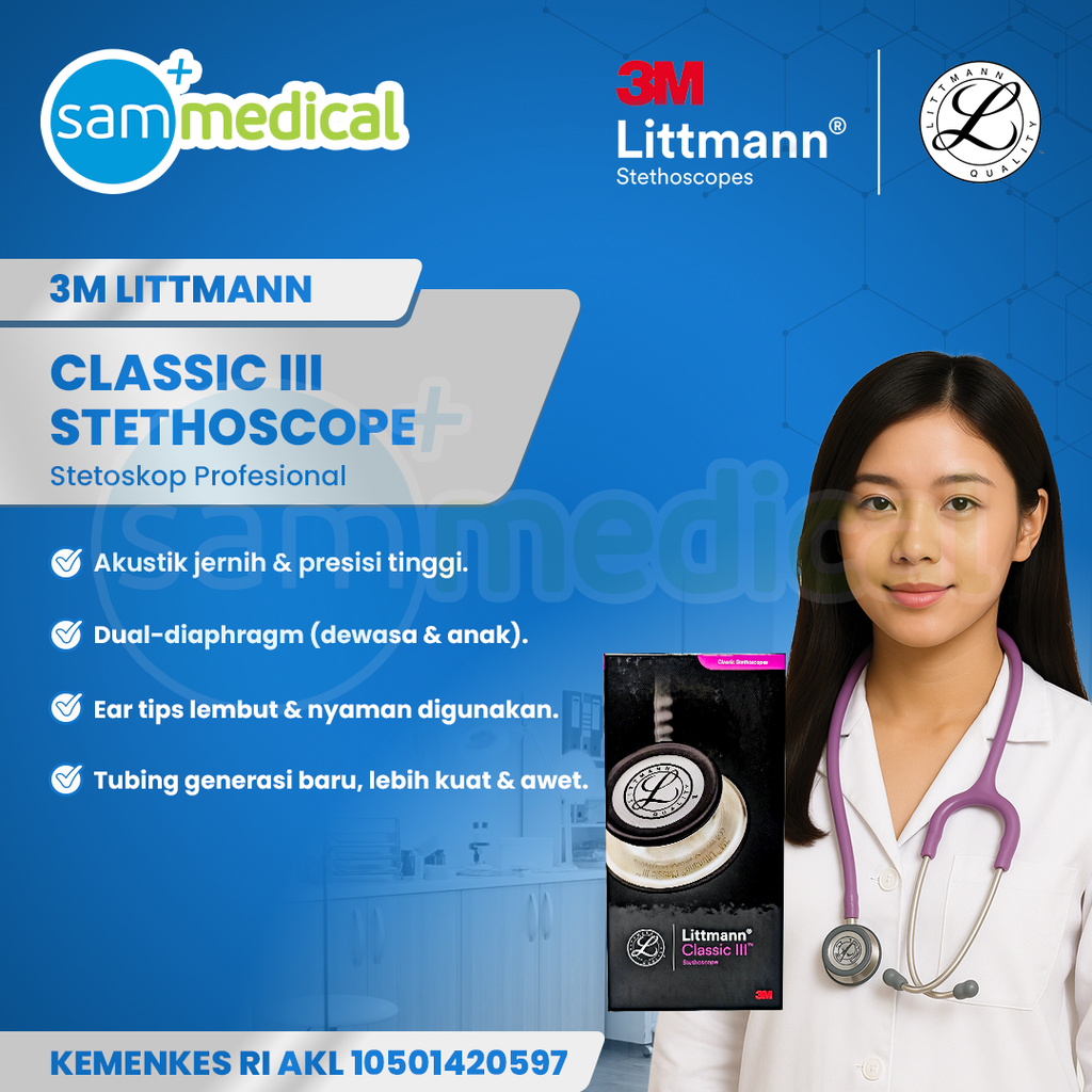 [120231760] Littmann Classic III Steth Adult Lavender