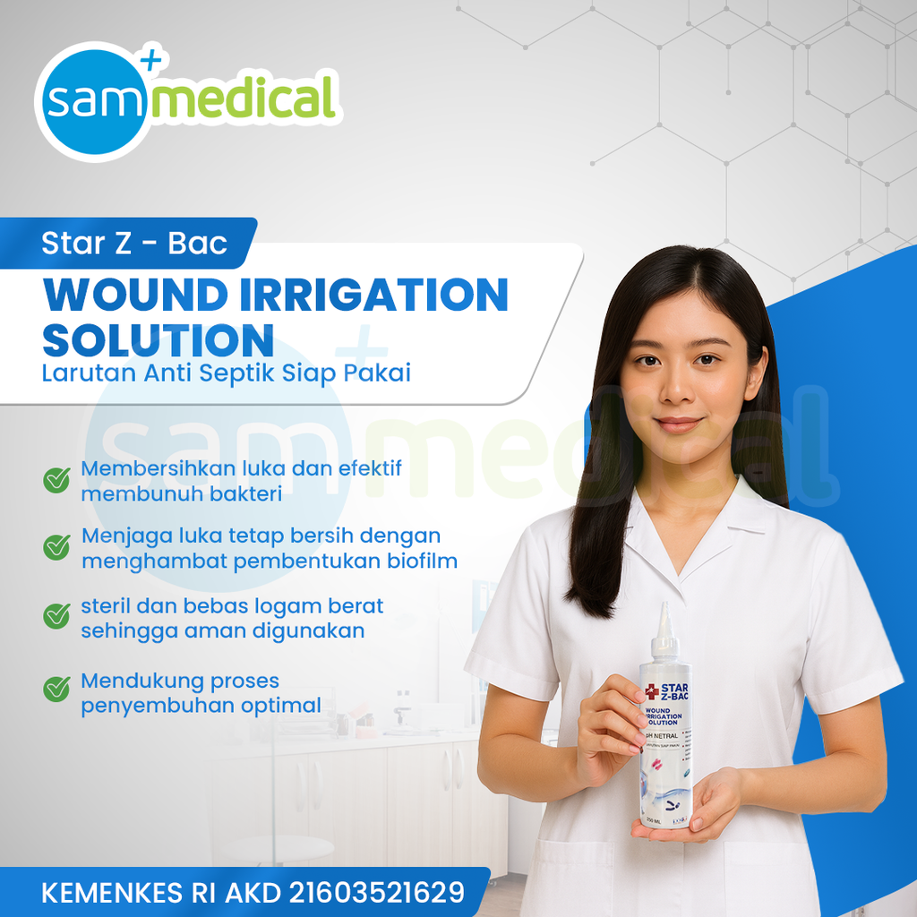 StarZ-Bac Wound Irrigation 250ML