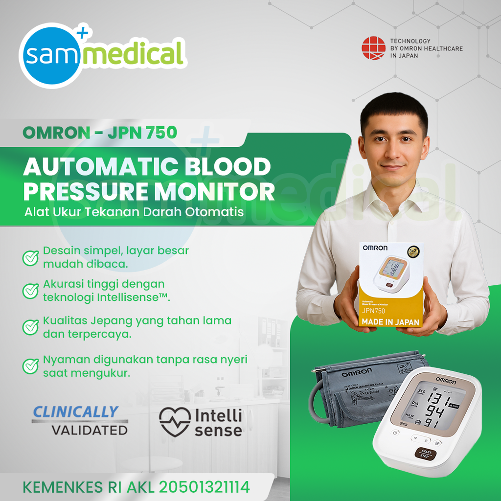Omron Tensimeter - Lengan JPN 750