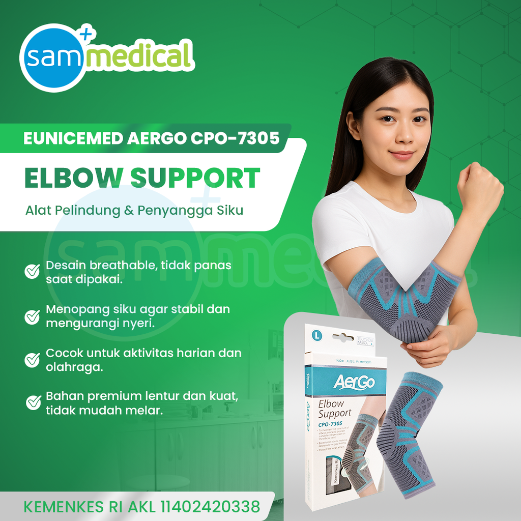 EuniceMed AerGo Elbow Support CPO-7305 Size XL