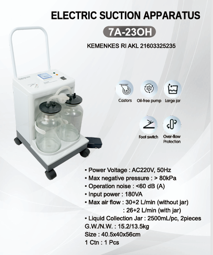 [120231890] One Health Suction Mobile 7a-230H