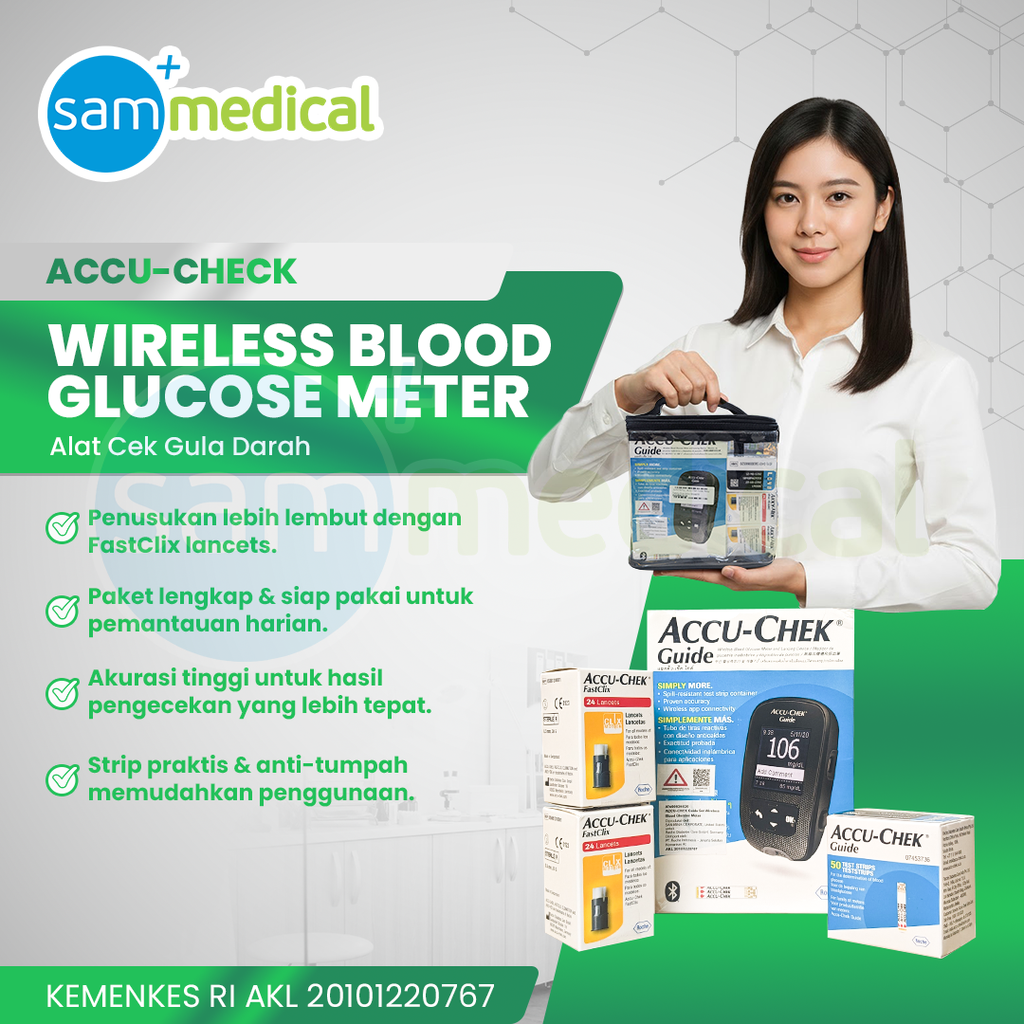 [120231911] Accu Chek Guide Meter Family Pack Extra Strip@50