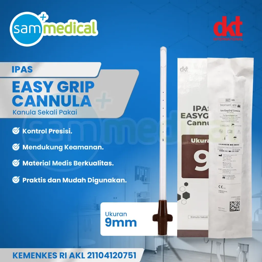 [120231965] IPAS Easy Grip Cannula No 9