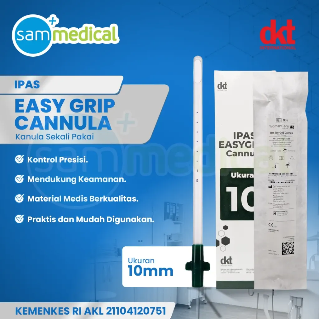 IPAS Easy Grip Cannula No 10