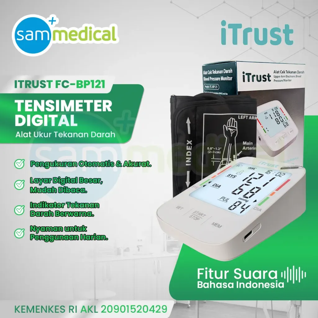 [120231994] ITrust Tensimeter Digital FC-BP121