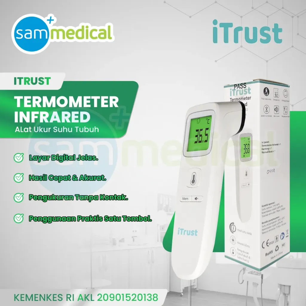 [120231995] ITrust Termometer Infrared FC-IR202