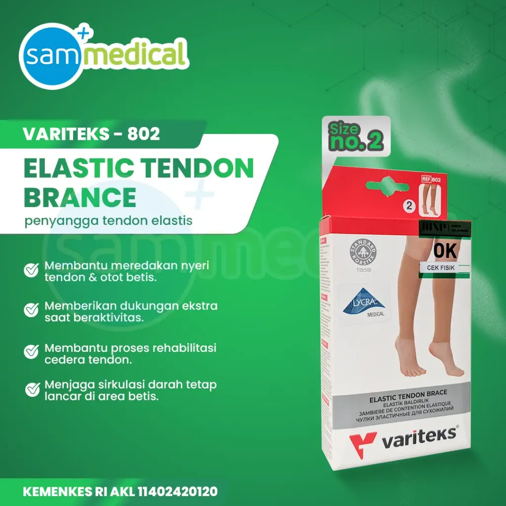 [120232006] Variteks Elastic Tendon Brace Var 802 No 2