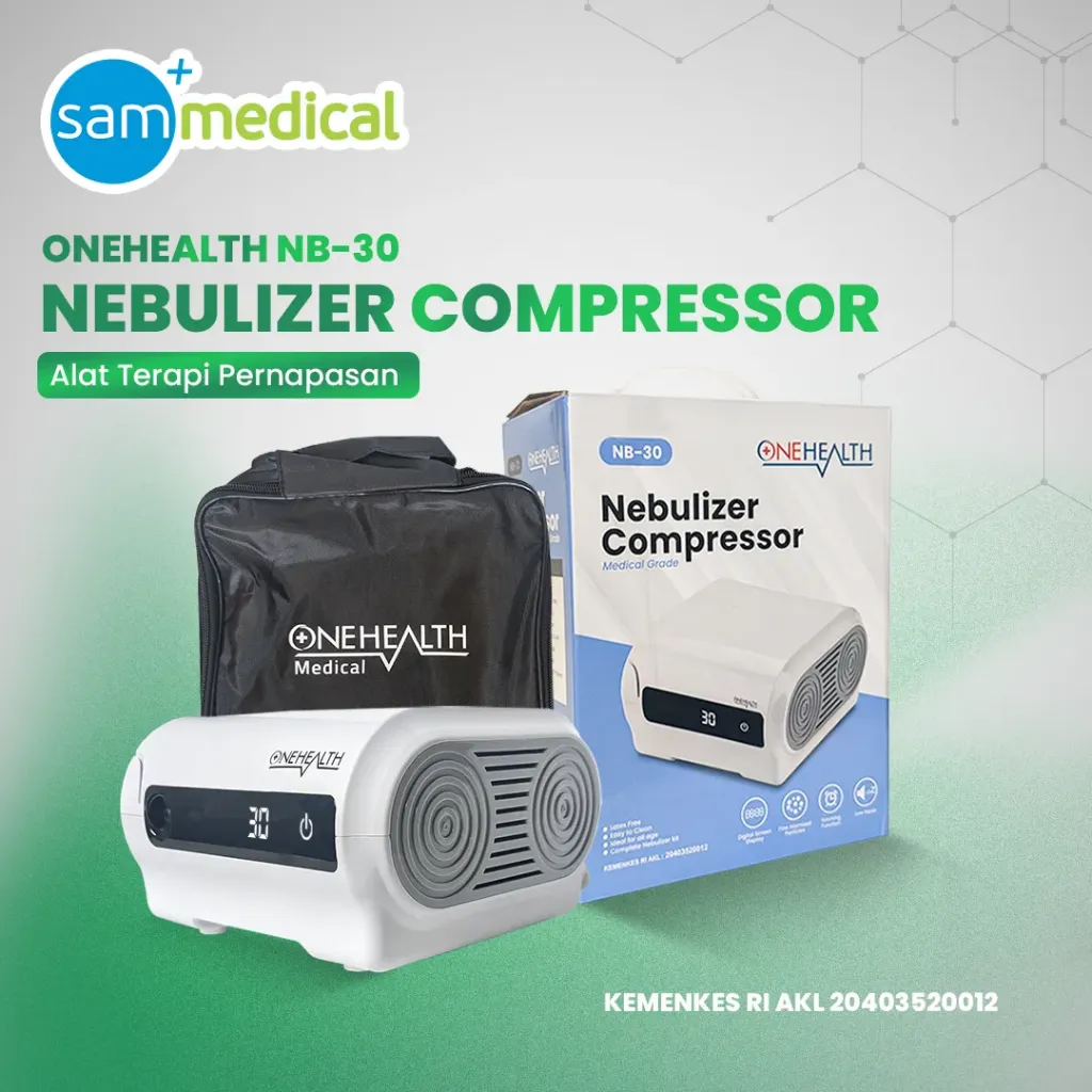 [120232015] One Health Nebulizer Compressor NB-30