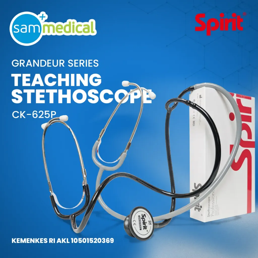 Spirit Training Stethoscope CK-625P Grey