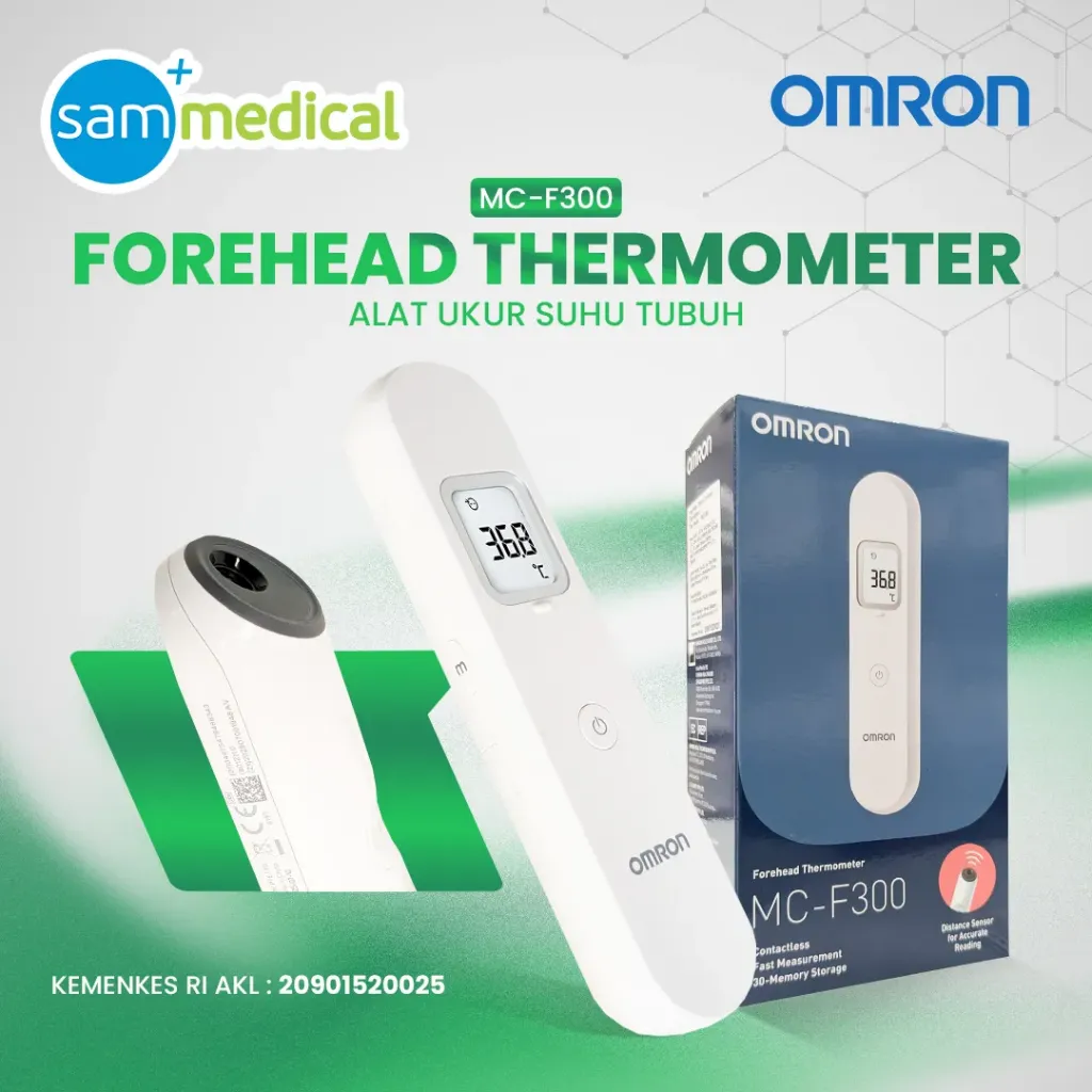 [120232077] Omron Forehead Thermometer MC-F300