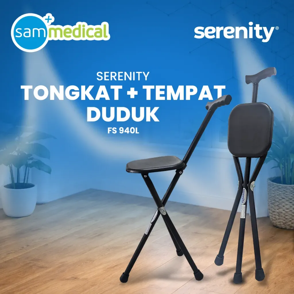 [120232120] Serenity Tongkat + Tempat Duduk FS 940L
