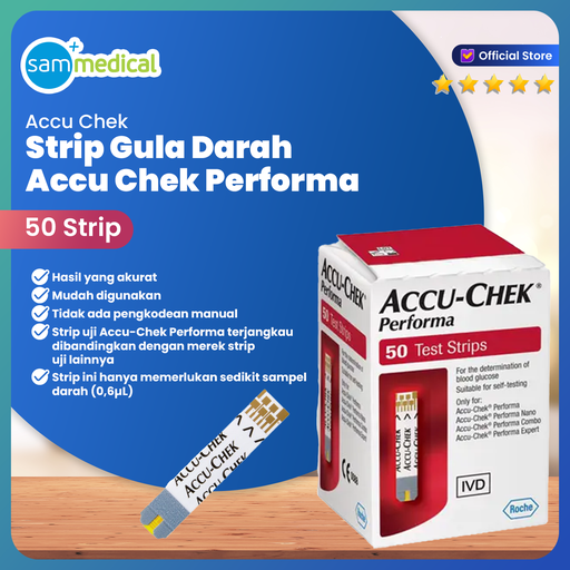 [00120150055] Accu Chek Performa Strip - 50 strip