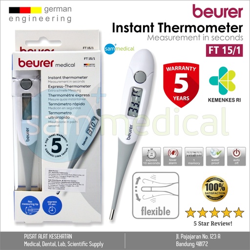 [00120150301] Beurer Express Thermometer FT 15/1
