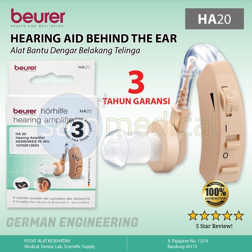 [00120150306] Beurer Hearing Aid BTE (Behind the Ear)  HA-20 