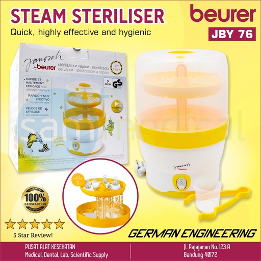 [00120150326] Beurer Steam Steriliser BY 76