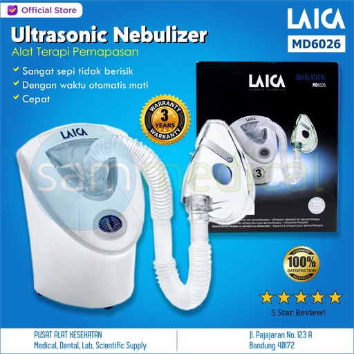 [00120151318] Laica Ultrasonic Nebulizer MD 6026