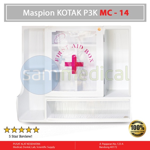 [00120151484] Maspion Kotak P3K Obat Besar MC14