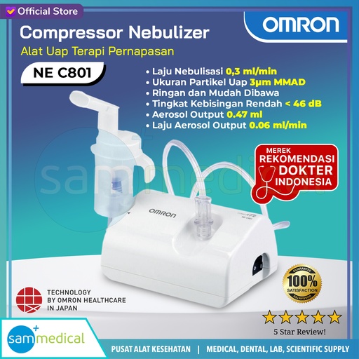 [00120151691] Omron Nebulizer Compressor Ne-C801