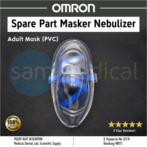 [00120151695] Omron Spare Part - Masker Nebulizer Dewasa