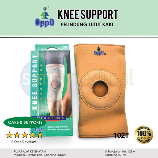 [00120151768] Oppo Knee Support Neoprene With Hole Size XL - 1021