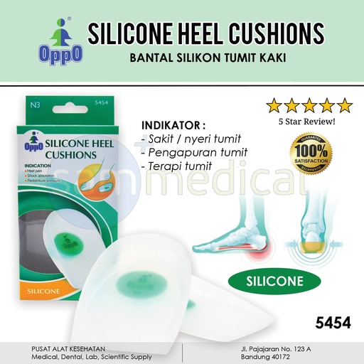 [00120151788] Oppo Silicone Heel Cushions N1 - 5454