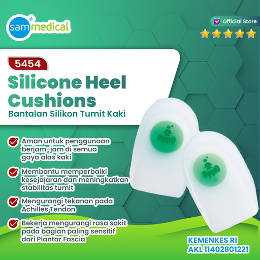 [00120151790] Oppo Silicone Heel Cushions N3 - 5454