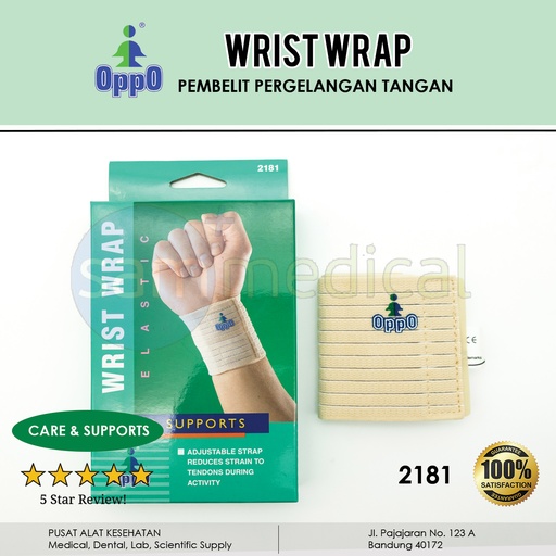 [00120151801] Oppo Wrist Wrap Elastic Fits All - 2181